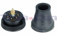 Csoportos pneumatika csatlakozó dugó, 4-es tömlő, 12 csatlakozási pont DMC-04-12P (0214186)