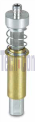 Rugós szintkiegyenlítő (elfordulásmentes) K/B M5-M5 D=10 mm L=10 mm GSZ 10-C-10 (0214397)