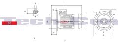 Motor perem CHT motorhoz IEC132B5