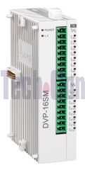 PLC bővítő modul DVP16SM11N (24V DC 16be)
